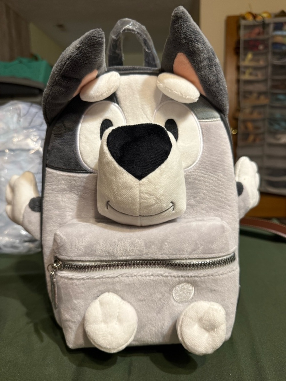 Bluey— Muffin Mini Backpack in Gray & White